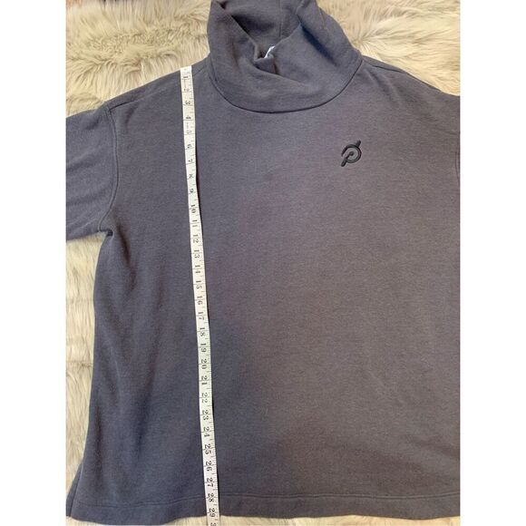Peloton gray funnel neck sweatshirt, women's 1X - Picture 7 of 9